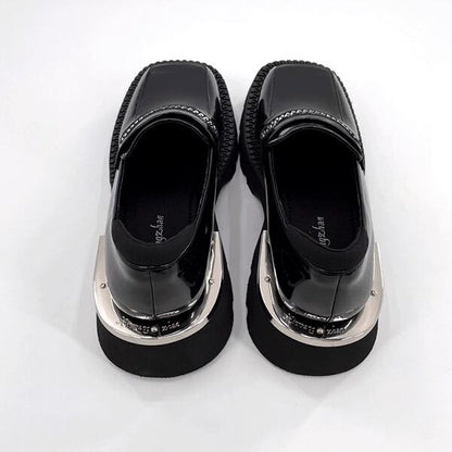 Leather Loafers Shoes【TR3393】