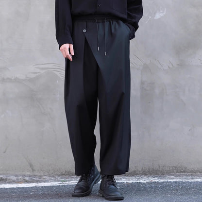 Asymmetric Tapered Pants【TR3280】