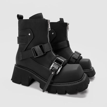 Punk-Rock Short Boots【TR3379】