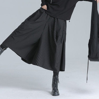 Cropped Stripe Pants【TR3212】
