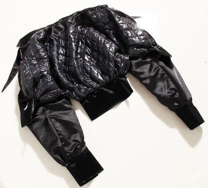 〈Unisex〉High Leather Motorcycle Jacket【TR1228】
