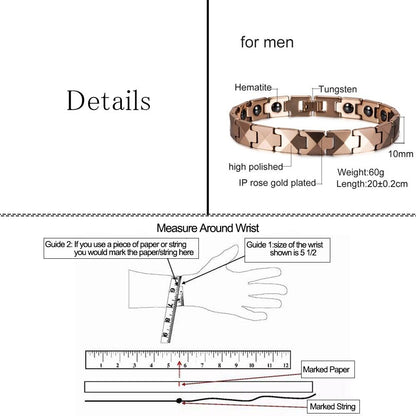 Ladder stainless steel bracelet【TR5760】
