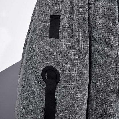 〈Unisex〉Wide Irregular Cropped Pants【TR1351】