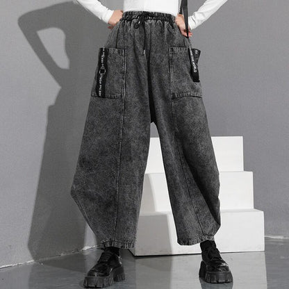 〈Unisex〉Pocket Denim Wide Pants【TR3036】