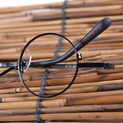 Vintage Ultralight Metal Round Glasses【TR2566】