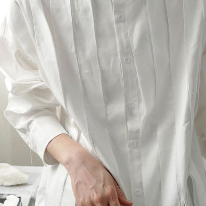 Tassel White Chick Shirt【TR0238】