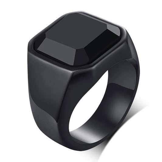 Blackstone Stainless Steel Ring【TR2763】