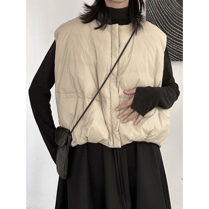 Quilting Balloon Jacket Vest【TR3237】