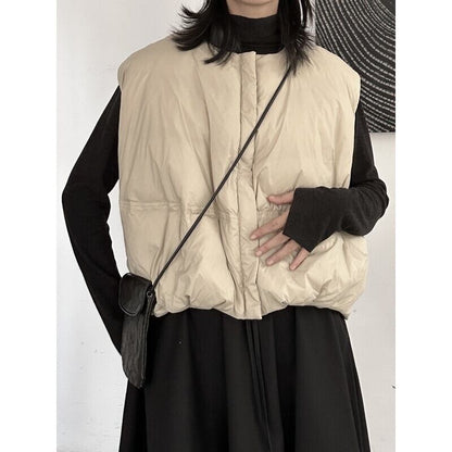 Quilting Balloon Jacket Vest【TR3237】
