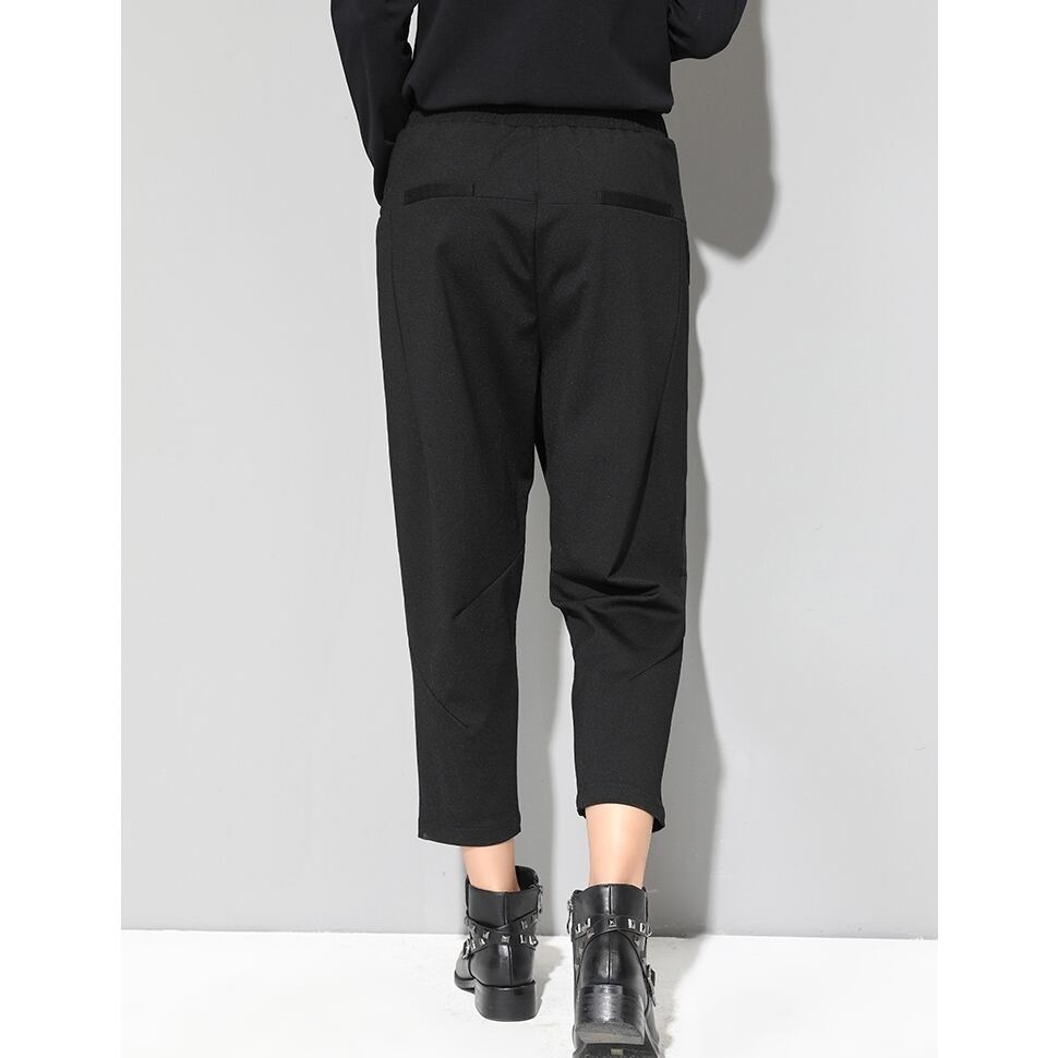 〈Unisex〉Casual Irregular Cropped Pants【TR1371】