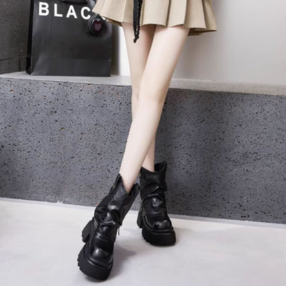 Loose Fit Short Boots【TR3380】