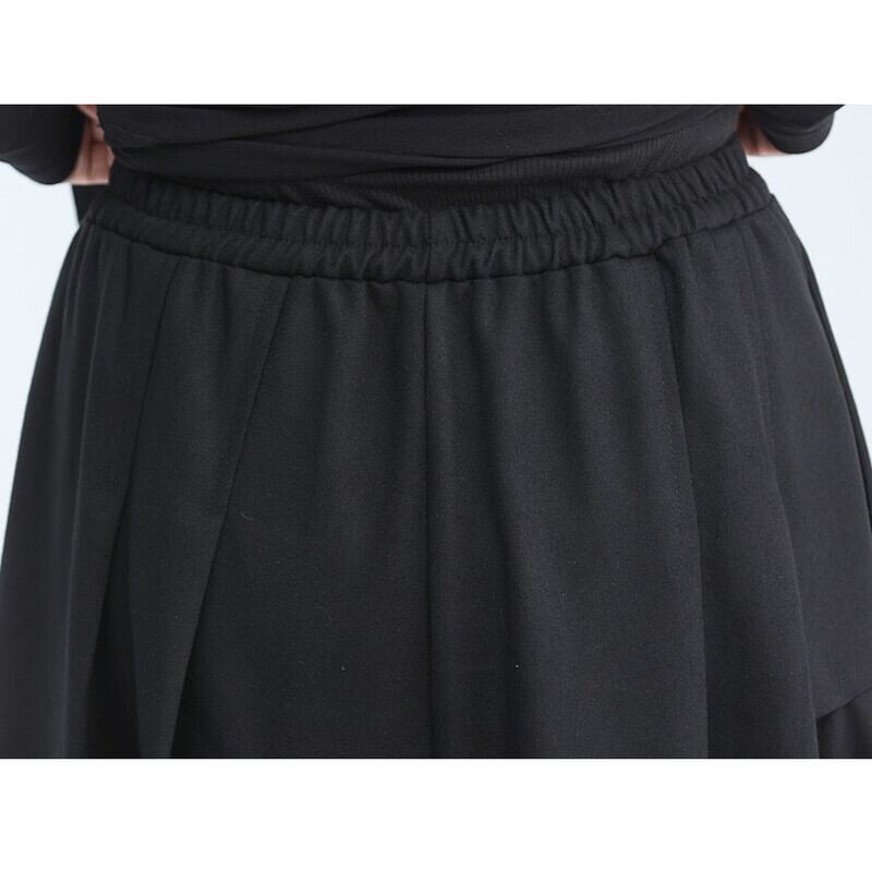 Asymmety Drape Retro Skirt【TR3177】