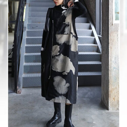 Sleeveless All in one Dress【TR1044】