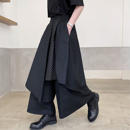 Irregular Design Wide Pants【TR3312】