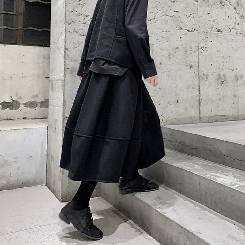 Fluffily A-Line Skirt【TR3157】