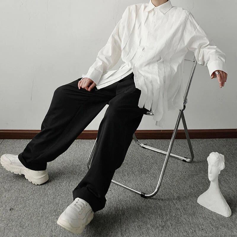 Tassel White Chick Shirt【TR0238】