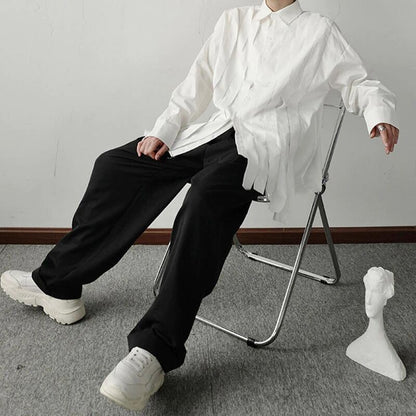 Tassel White Chick Shirt【TR0238】