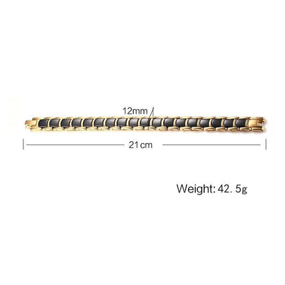 Steel magnetic chain bracelet【TR2757】