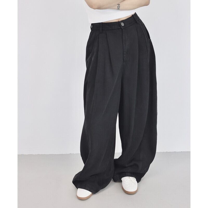 Relax Wide High-Waist Pants【TR3214】