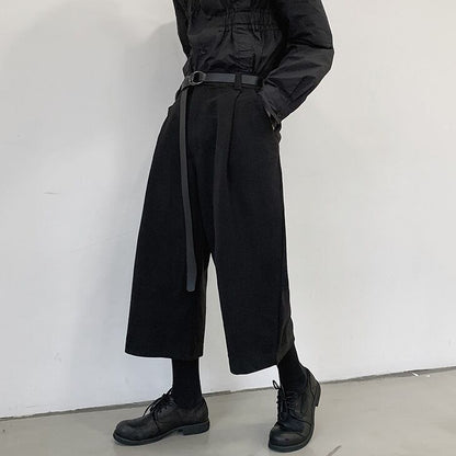Cropped Semi-wide Pants【TR3292】