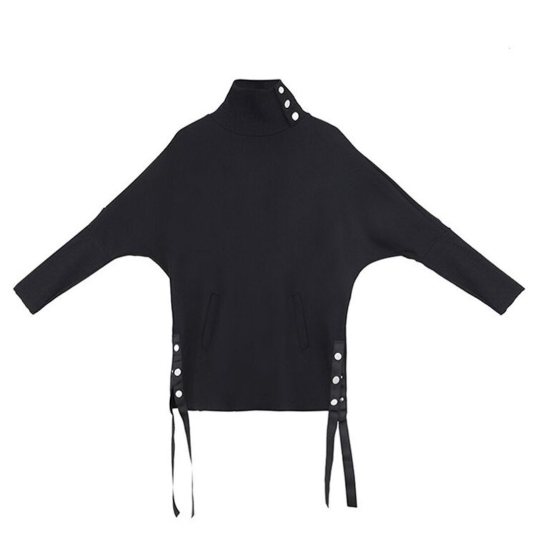 Turtle Neck Casual T-Shirt【TR3050】
