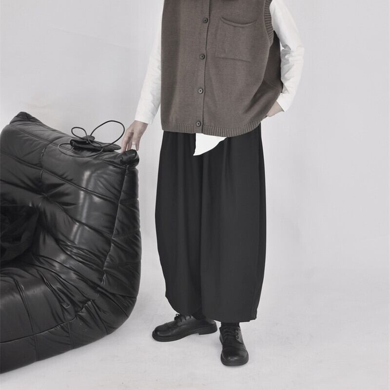 Barrel Simple Casual Pants【TR3208】