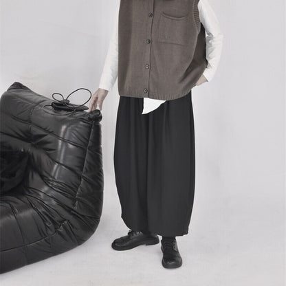 Barrel Simple Casual Pants【TR3208】