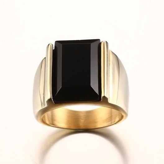 Blackstone Stainless Steel Ring【TR2763】