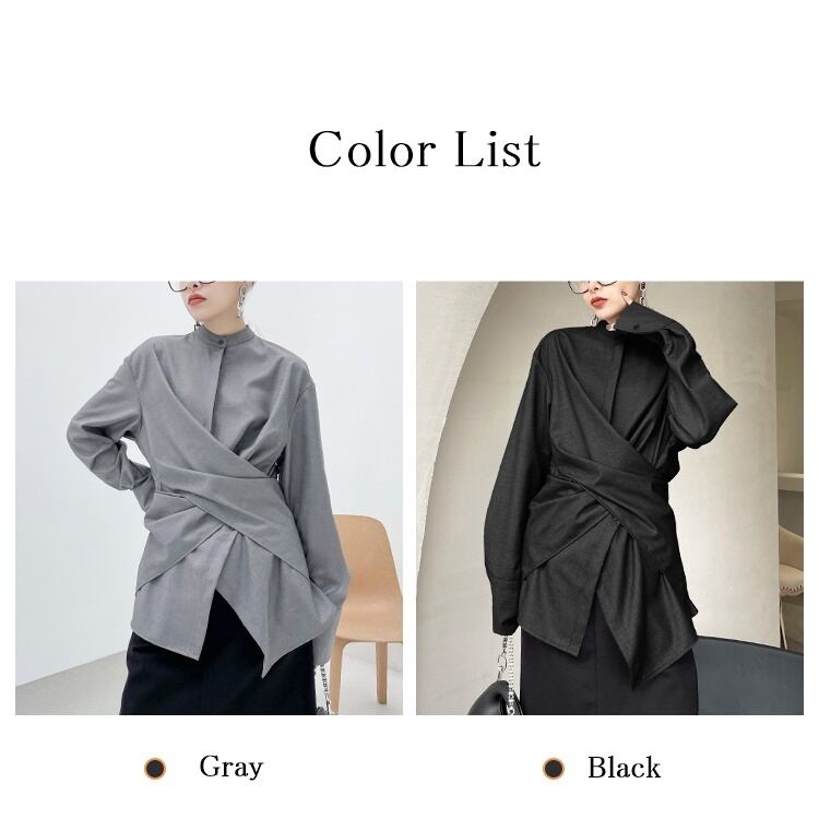 Center Fit Blouse Shirt【TR1020】