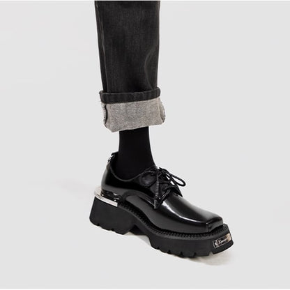 Square Toe Derby Shoes【TR3392】