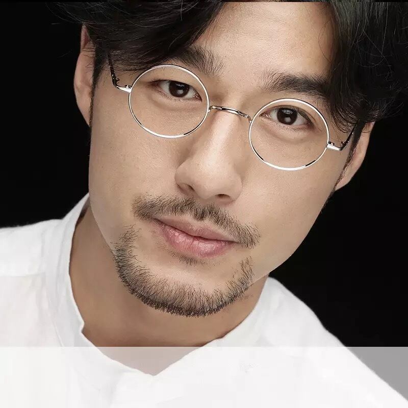 Vintage Round Metal Frame Glasses【TR2569】