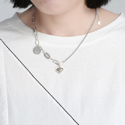 Asymmetry Line T-Shirt【TR3147】