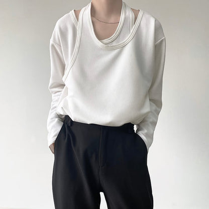 Layered Nichi Cutsew Shirt【TR1442】