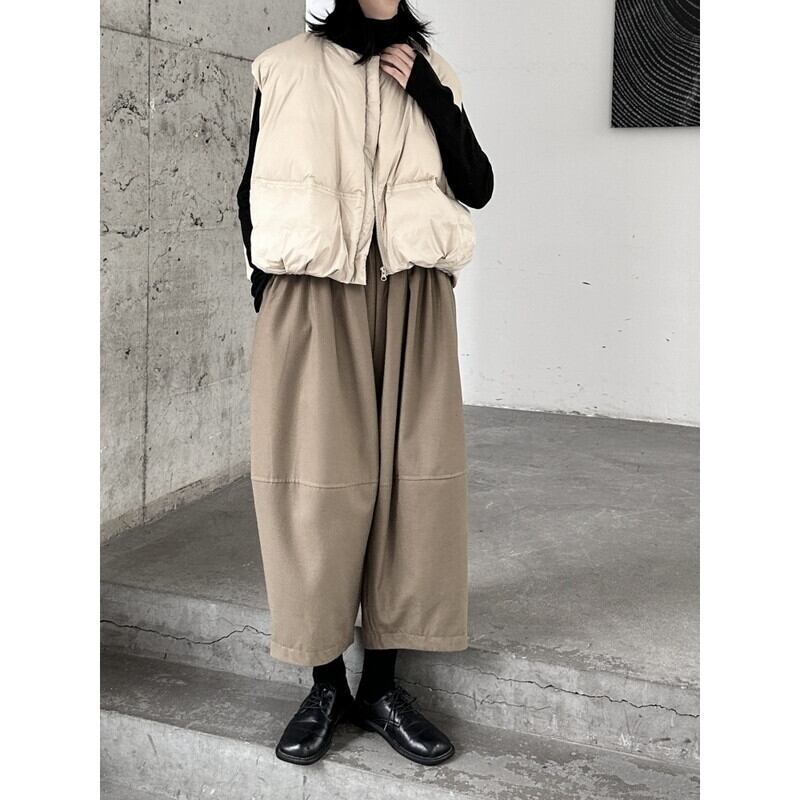 Quilting Balloon Jacket Vest【TR3237】