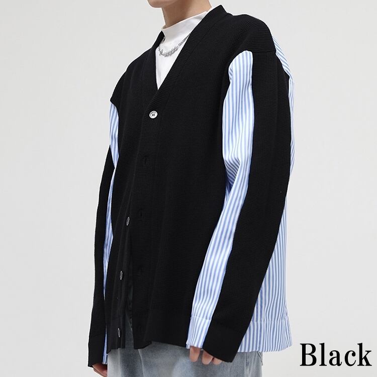 Mix Shirt Nichi Cardigan【TR1438】