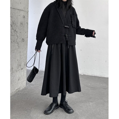 Damage Knit Short Jacket【TR3270】