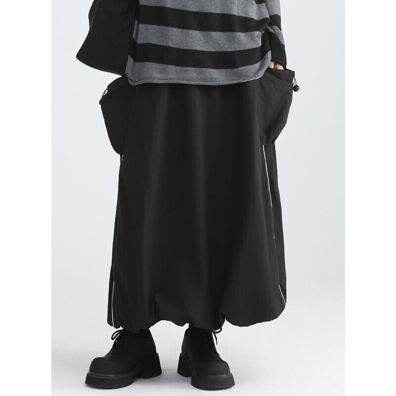 Side-Line Balloon Skirt【TR3188】