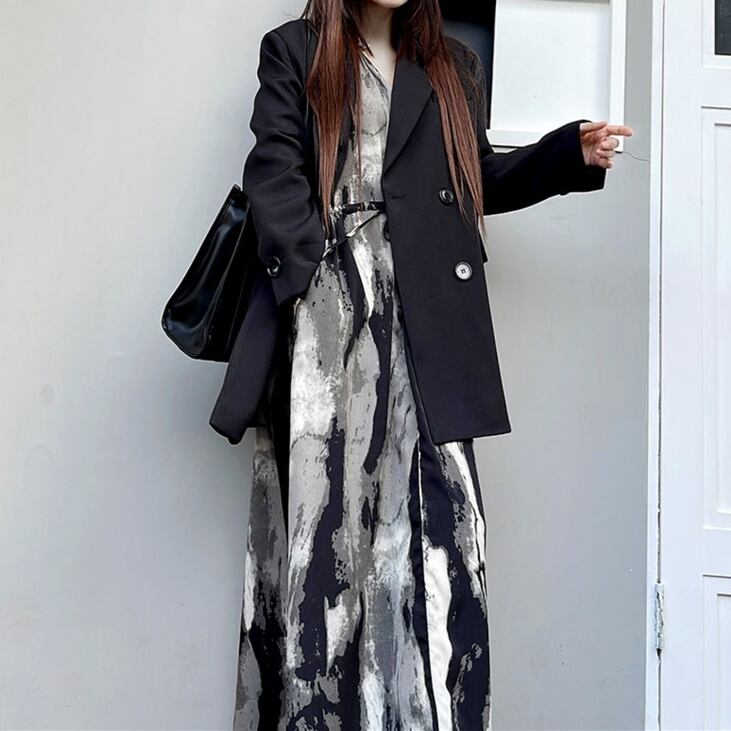 Tie Dye All-in-one Dress【TR3084】