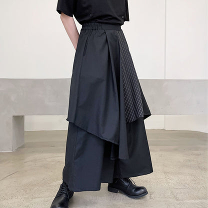 Irregular Design Wide Pants【TR3312】