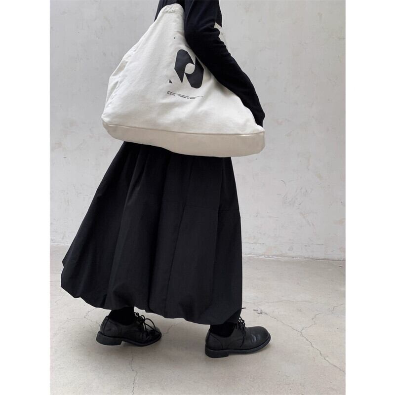 Quilting Balloon Skirt【TR3166】