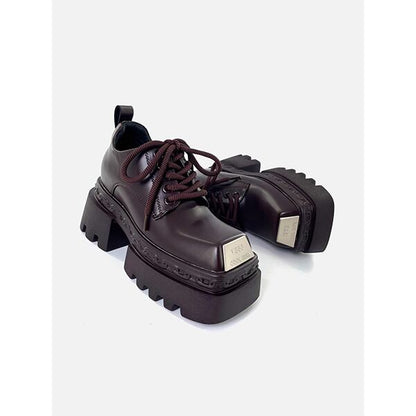 Retro Style Derby Shoes【TR3407】
