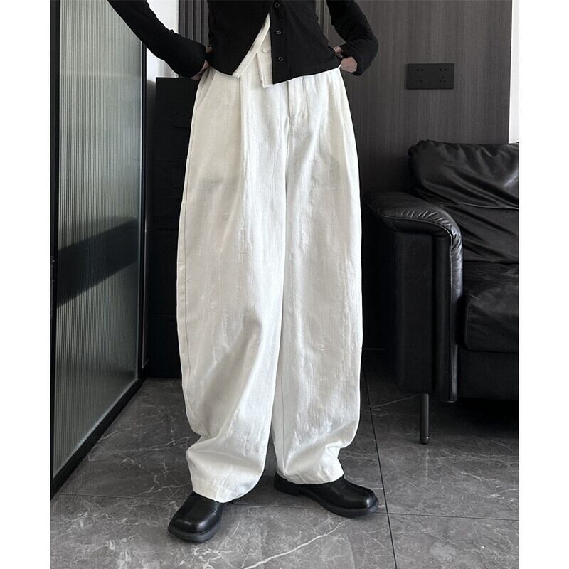 Barrel Wide-Leg Pants【TR3200】