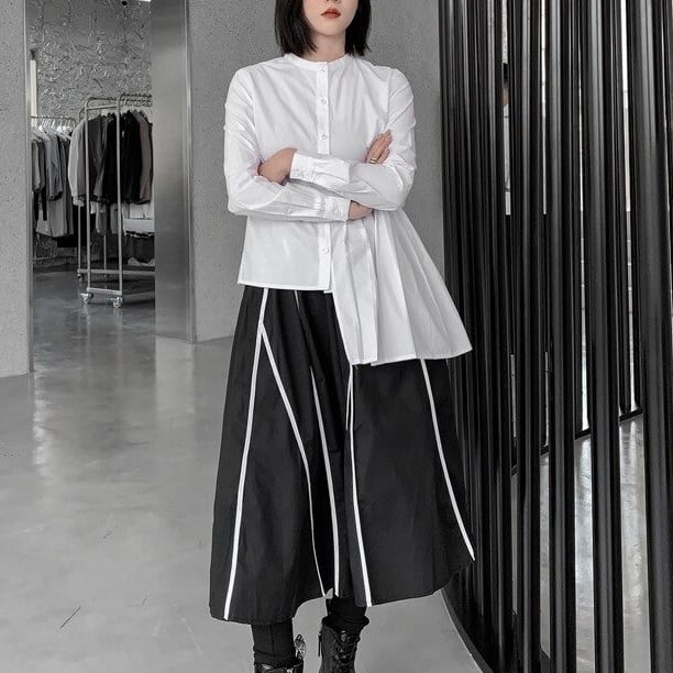 High Elastic Waist Skirt【TR1101】