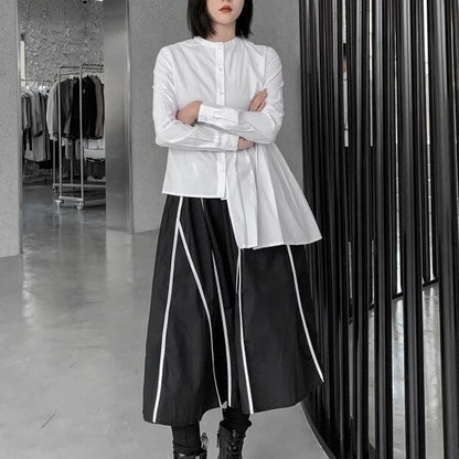 High Elastic Waist Skirt【TR1101】