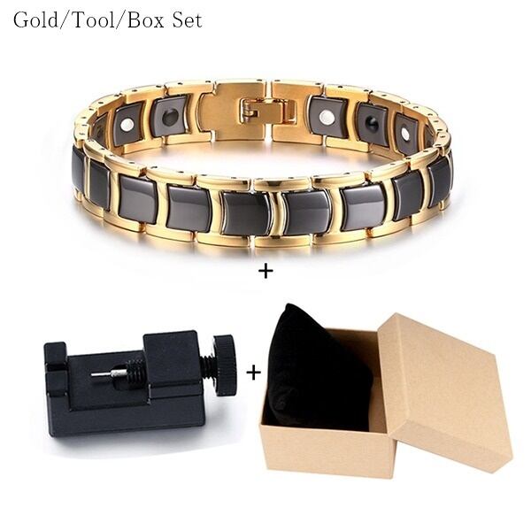 Steel magnetic chain bracelet【TR2757】