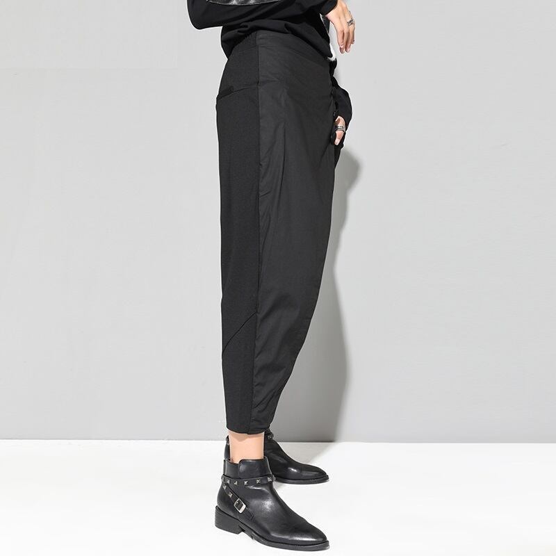〈Unisex〉Casual Irregular Cropped Pants【TR1371】