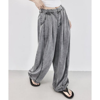 Relax Wide High-Waist Pants【TR3214】