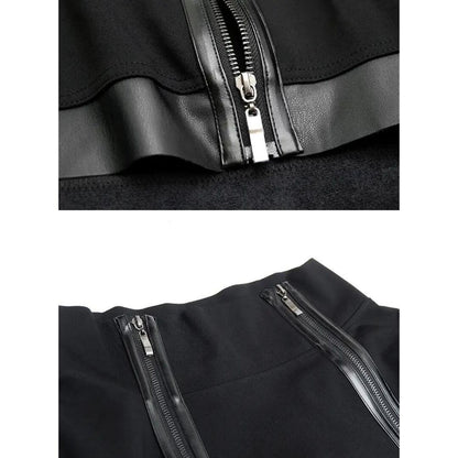 Pu Leather Mode Jacket【TR1407】