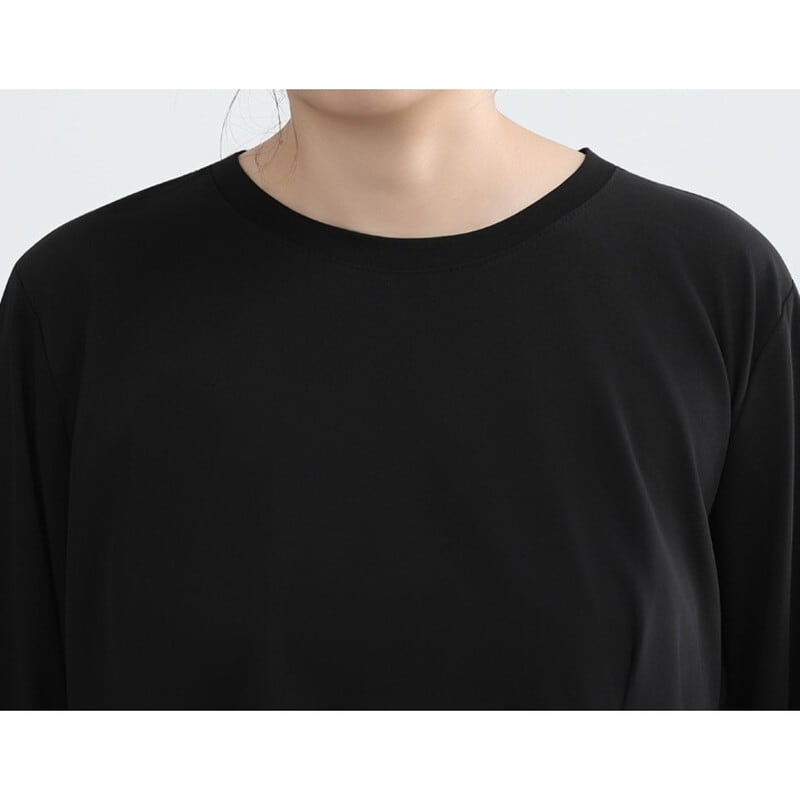 Side-Ribbon Loose T-Shirt【TR3144】