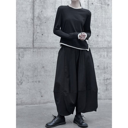 Barrel Drawstring Pants【TR3203】